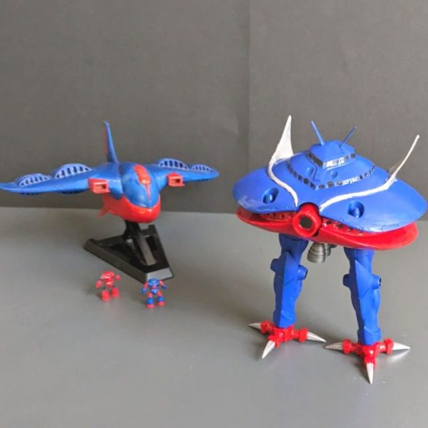 チョマービグザム＆チョマーガウ（オマケのチョマーズゴック）