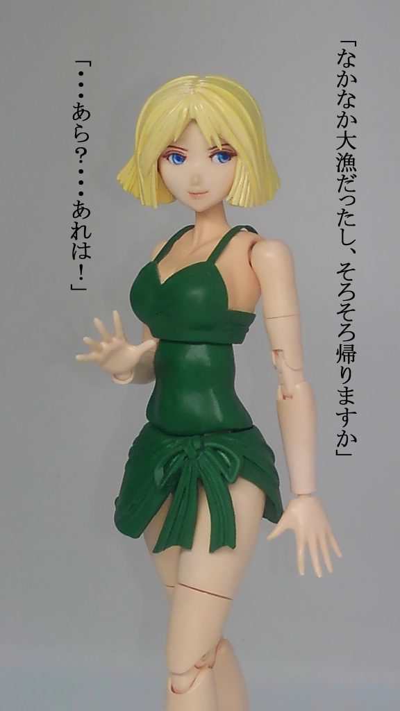 水着セイラ & シャア–4枚目/制作者:TOMSIM