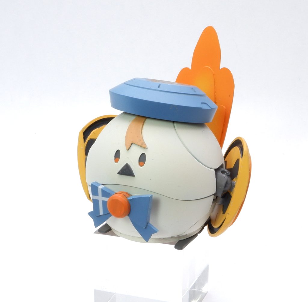 エルフレポッド。索敵でフレイアルガンダムをサポートする随伴機です。