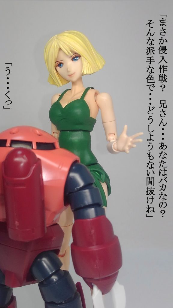 水着セイラ & シャア–6枚目/制作者:TOMSIM