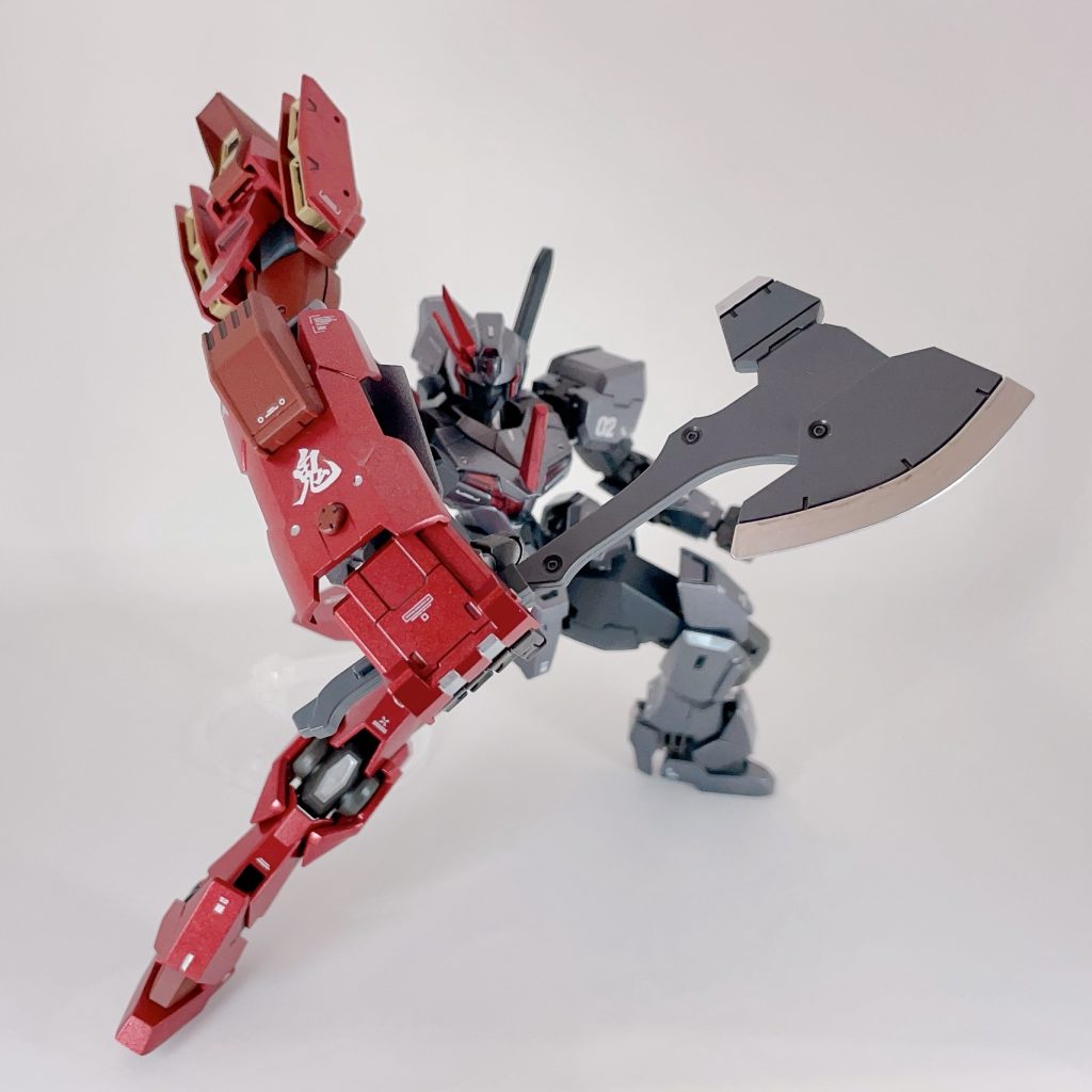 オーガアァックスっ!!と、まぁ…斧はオリジナルには無いですがルブリスジウっぽいことはなんなとくできますw