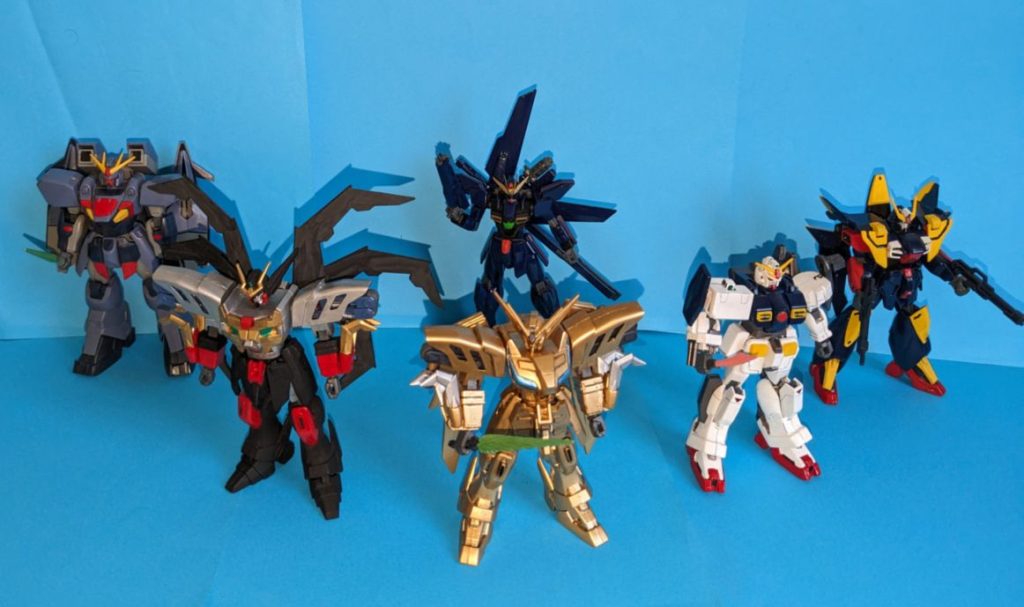 素材に使える手持ちガンダムXキット勢も残るは「旧キットきっての難物」アシュタロンだけとなりました…