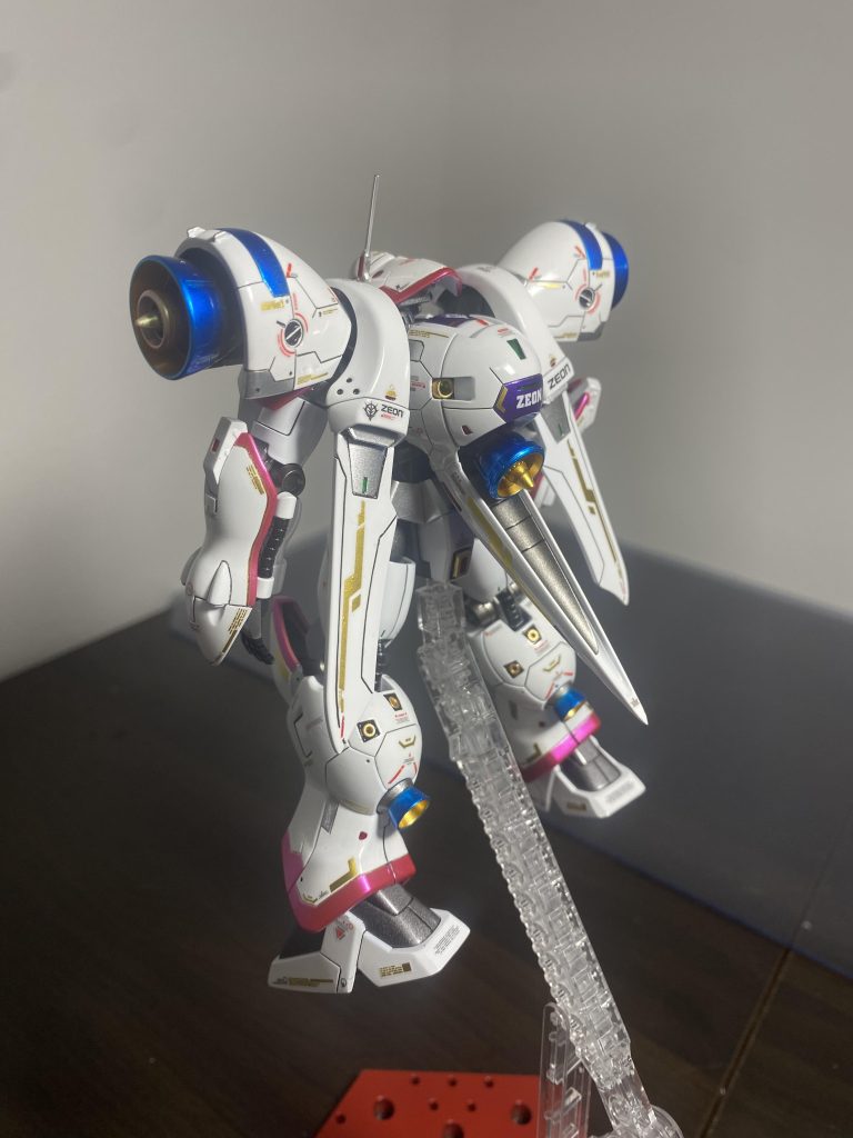 hgucガーベラテトラは元々のキットが素晴らしく、作っててとても楽しかったです^_^