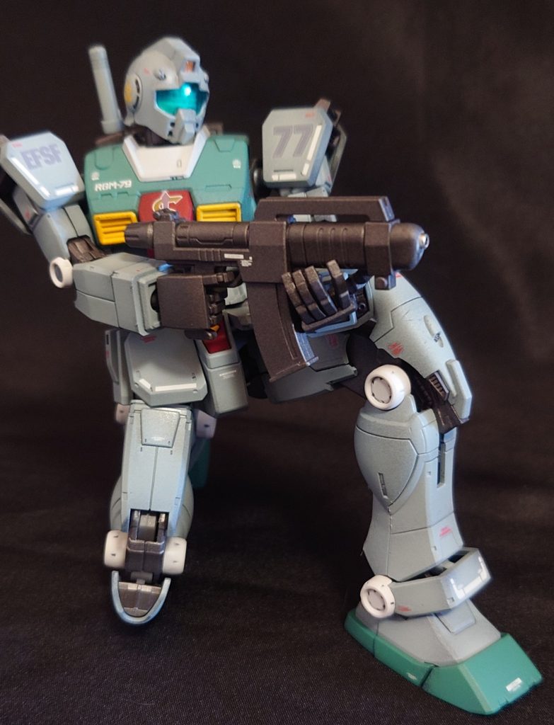 基本塗装のみで、いじってはおりません。