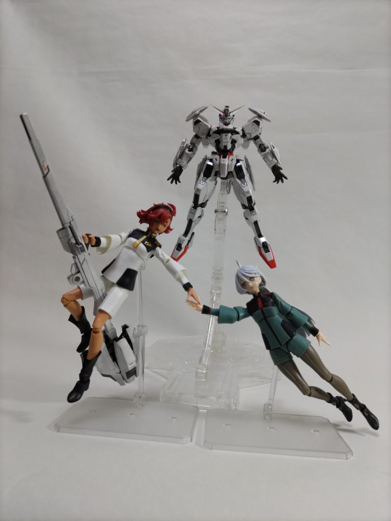 スレッタも魔女の箒に乗って🎵