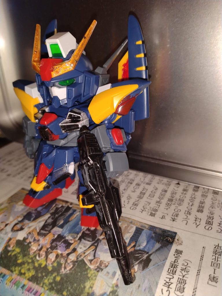 黒鉄色をライフルに塗りました。かなり惚れた!キャッ！！