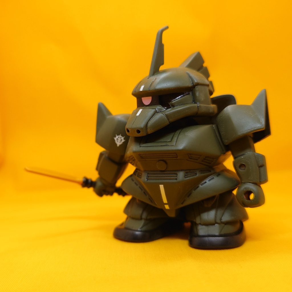 渋くてカッコイイ荒野の迅雷も、SDになるとかわいい。