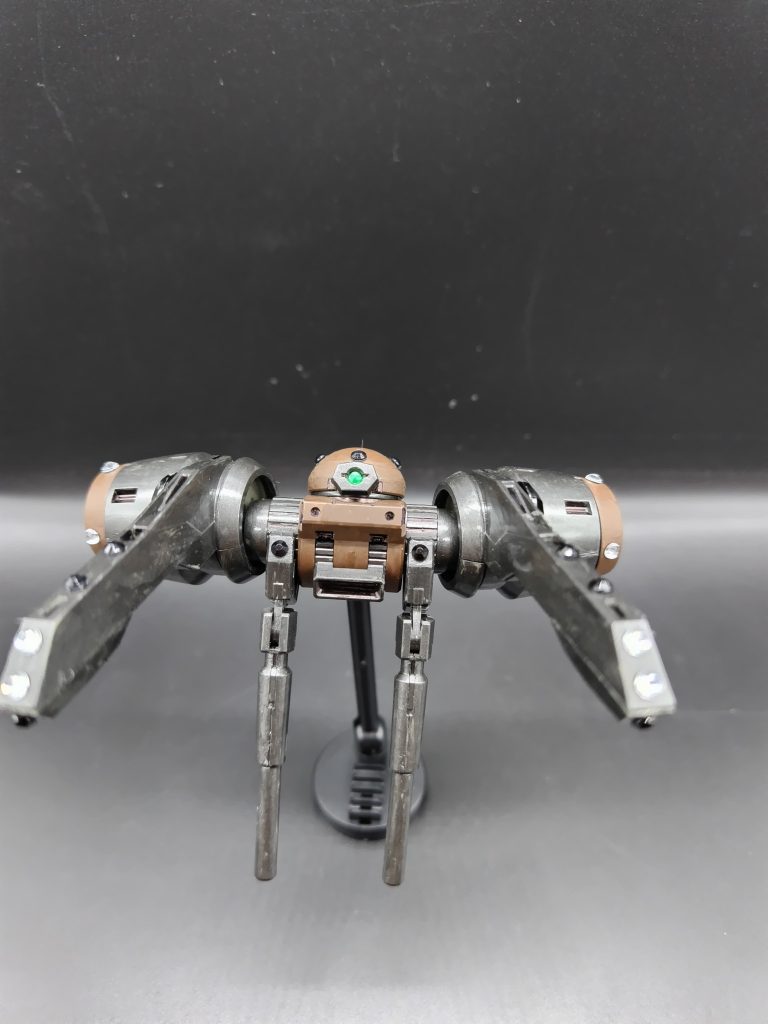 バオリパックの塗装、装飾の状態です。