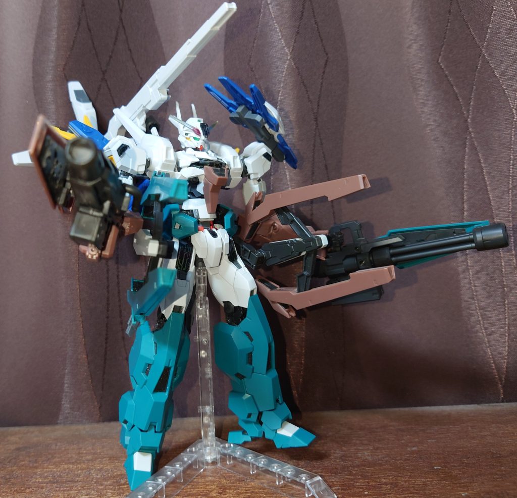 フルバーストモード。本来はガンビットも展開させられる設定。