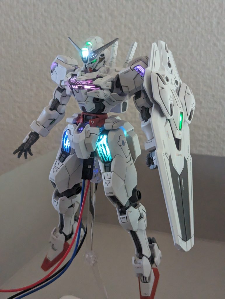 暗いほうが電飾が映えます