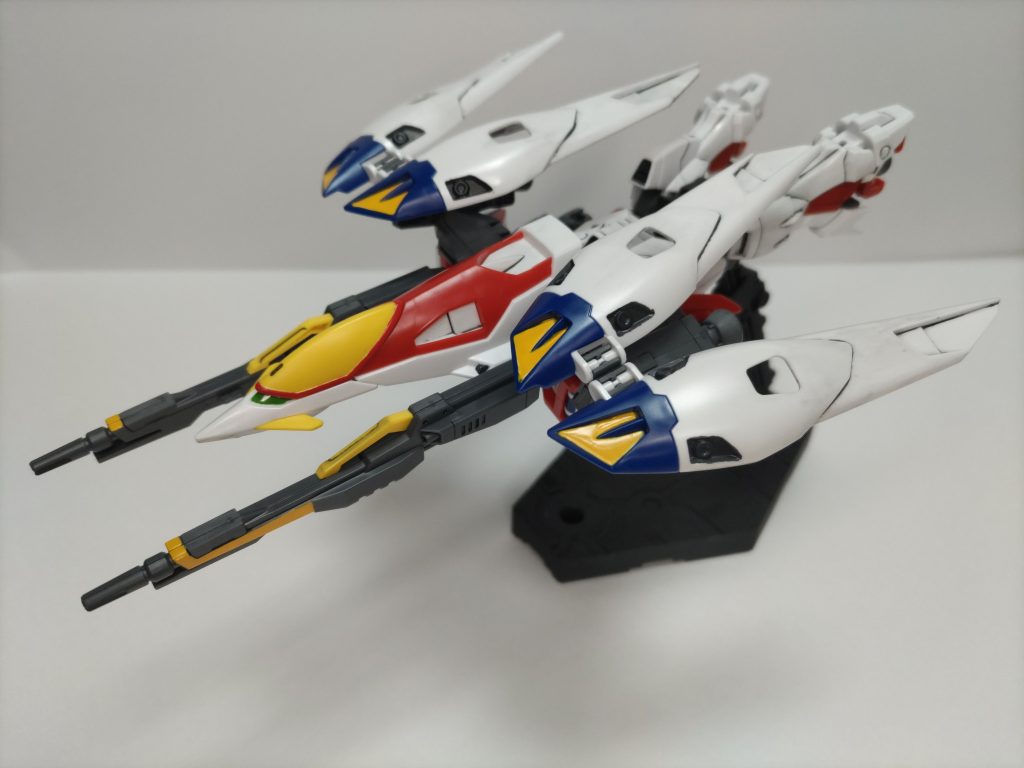 しかし、ゼロカスタムを完成後、コナン君を塗装中に「本当にコレを投稿して大丈夫か？」と不安になったので、急遽ガンダム成分をプラスするために制作しました。