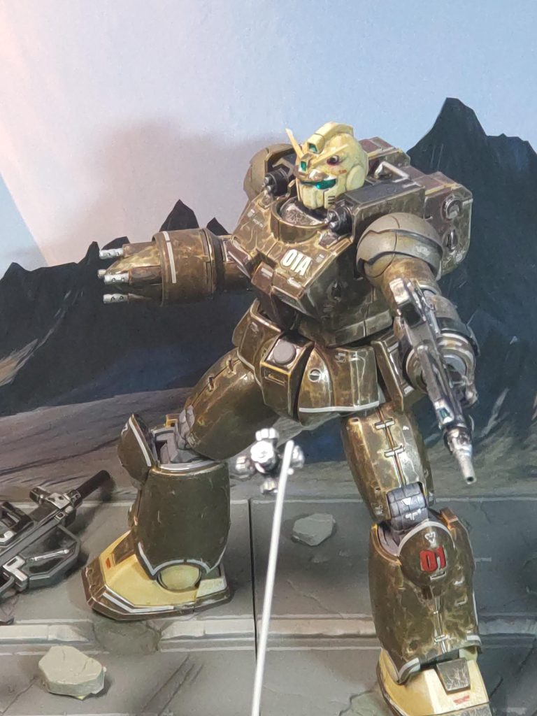 「いい加減にしろ❗こんな物でMSを倒せる訳ないだろうがっ❗❗」しかし、次に飛んできたのはクラッカーだった…「へっ……❓」