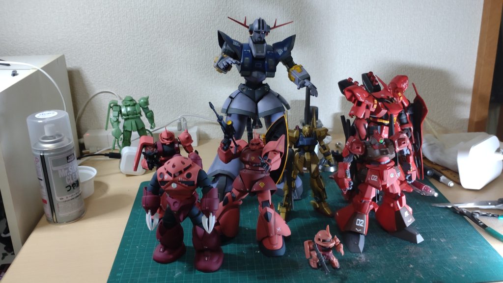 シャアの乗機集合どす