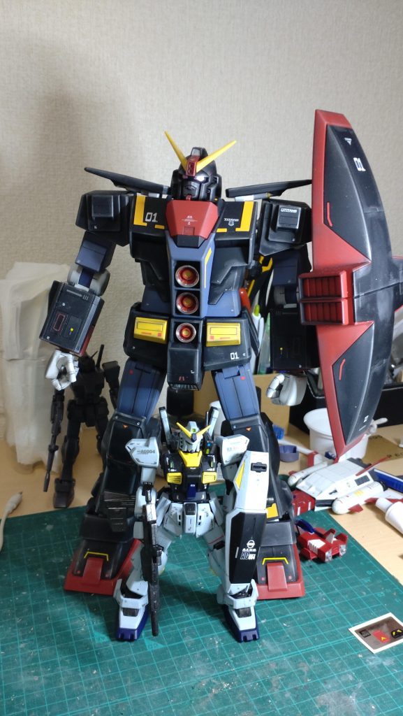 1/144 サイコ・ガンダムMk-Ⅳ G・ドアーズ　改修塗装済み完成品 Gドアーズ サイコガンダムMk-Ⅳ 改修塗装済完成品