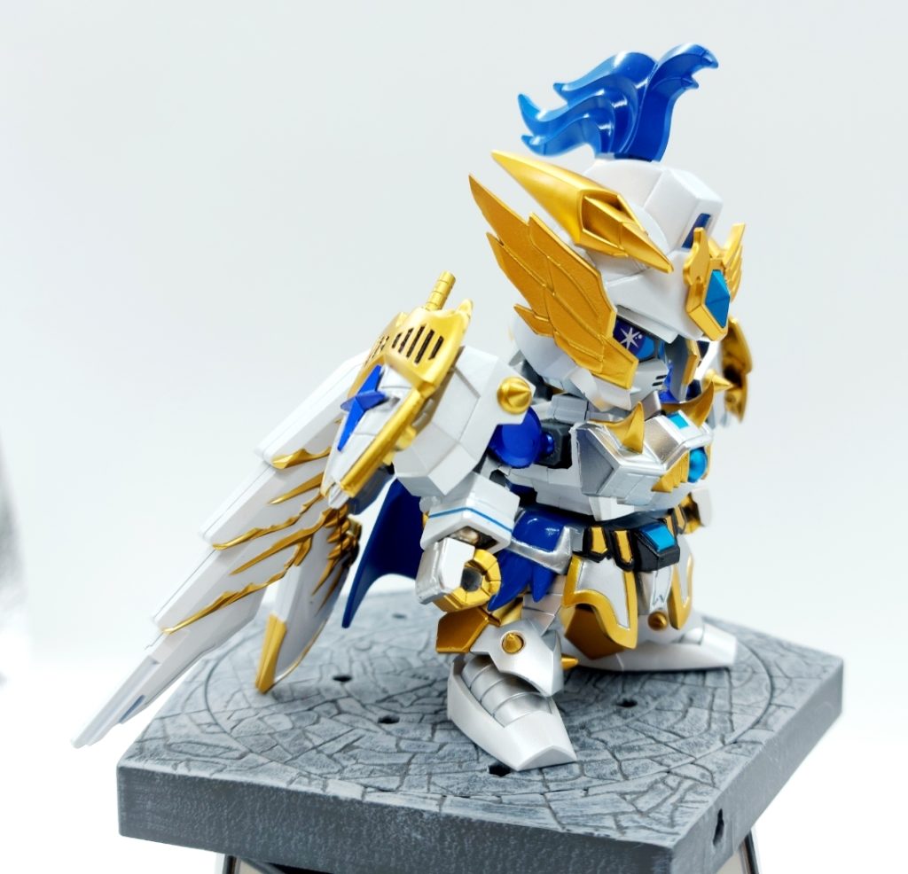 白銀の守護者 原初を聖竜騎士 ゼロガンダム–2枚目/制作者：昨日の 🎈W