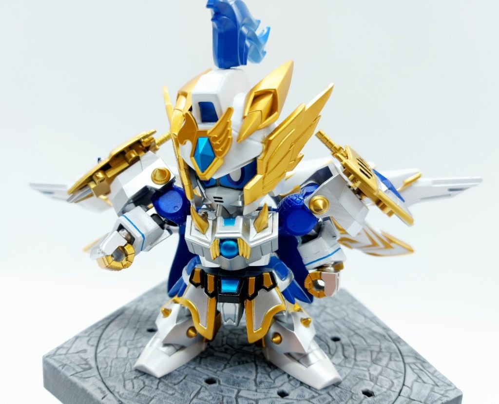 白銀の守護者 原初を聖竜騎士 ゼロガンダム–3枚目/制作者：昨日の 🎈W