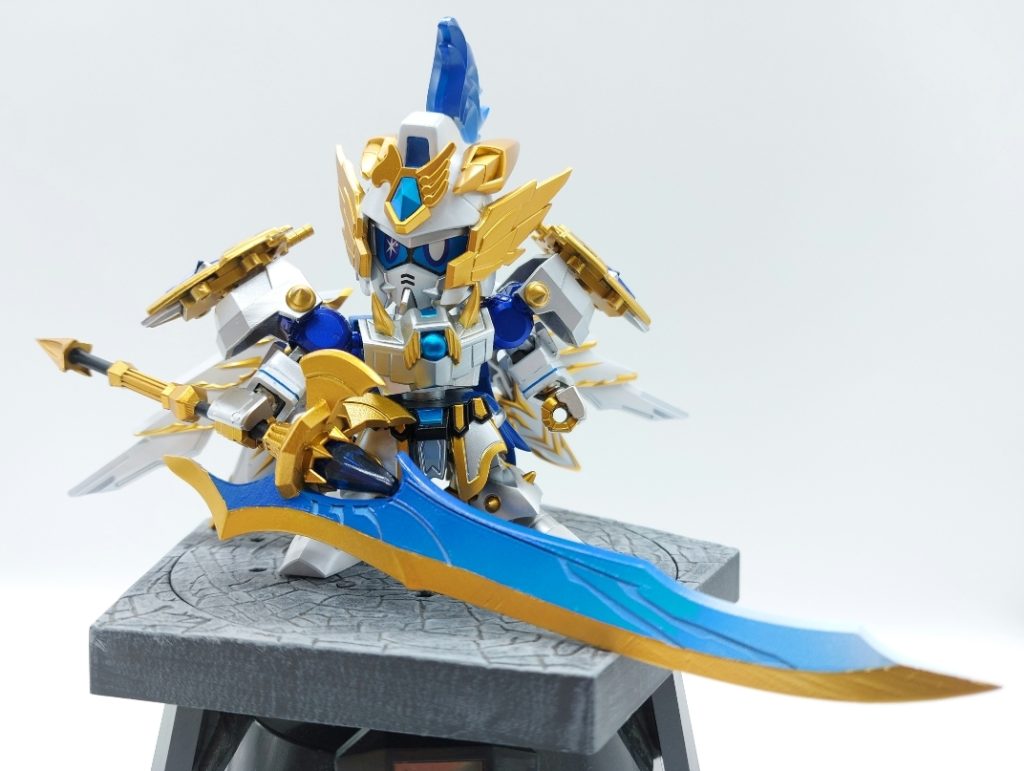 白銀の守護者 原初を聖竜騎士 ゼロガンダム–5枚目/制作者：昨日の 🎈W