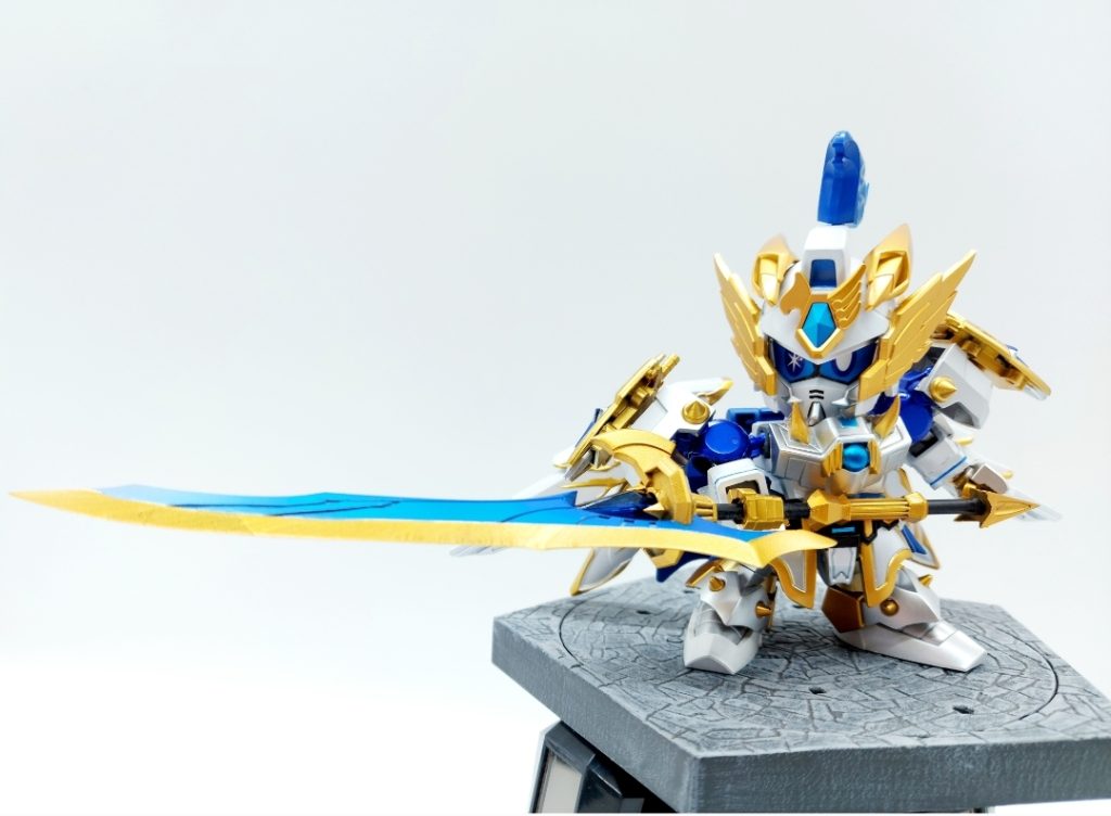 白銀の守護者 原初を聖竜騎士 ゼロガンダム–3枚目/制作者：昨日の 🎈W