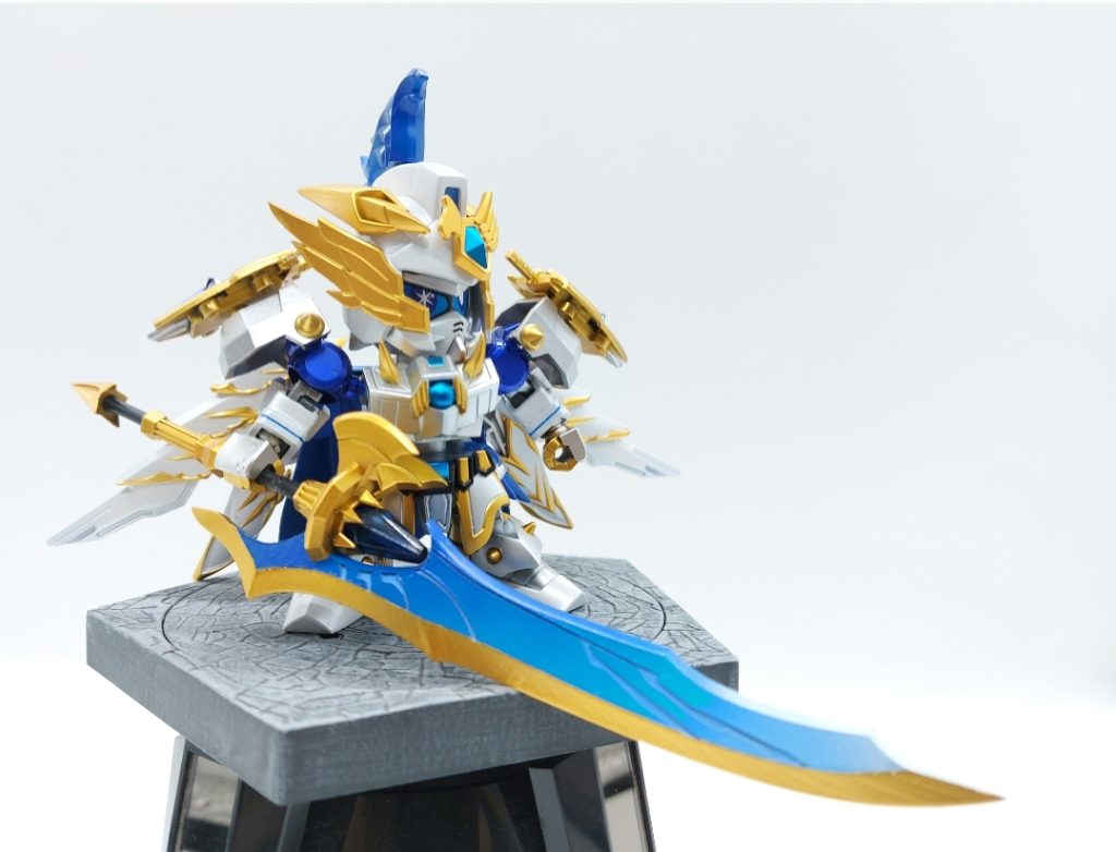 白銀の守護者 原初を聖竜騎士 ゼロガンダム–4枚目/制作者：昨日の 🎈W