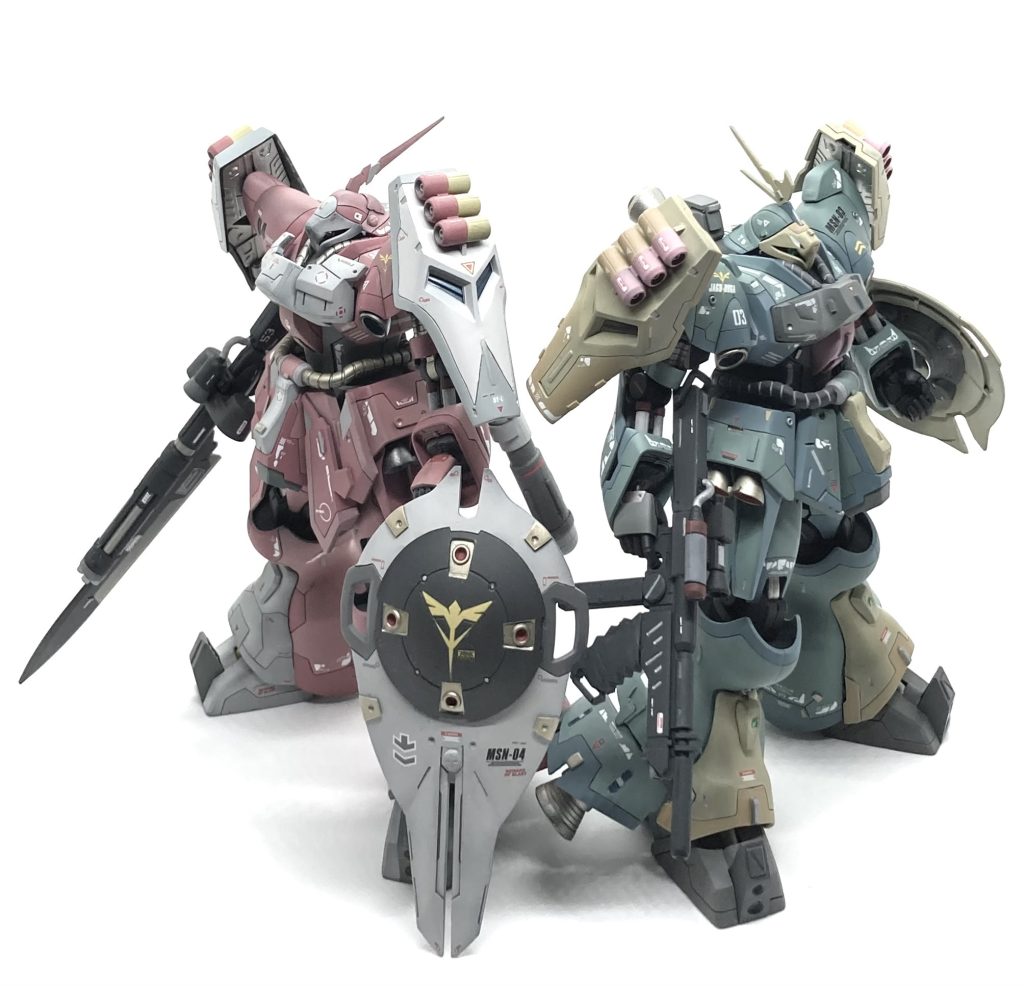 兄妹機で撮影。二体でヤクトドーガですねぇ(*´ω`*)