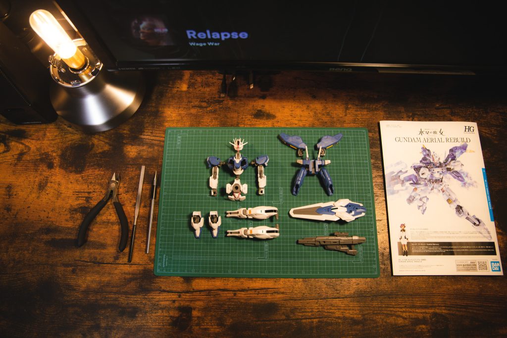 HG ガンダムエアリアル(改修型)–3枚目/制作者：nskn