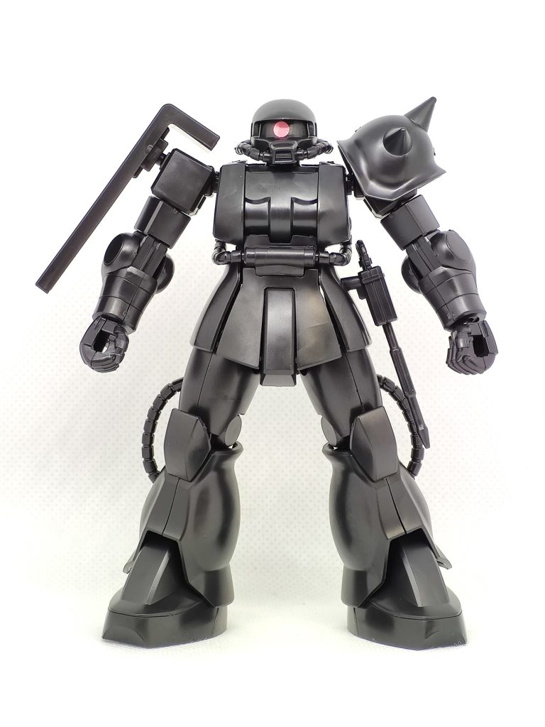 素組状態（今回はエコプラ版なので真っ黒状態です）