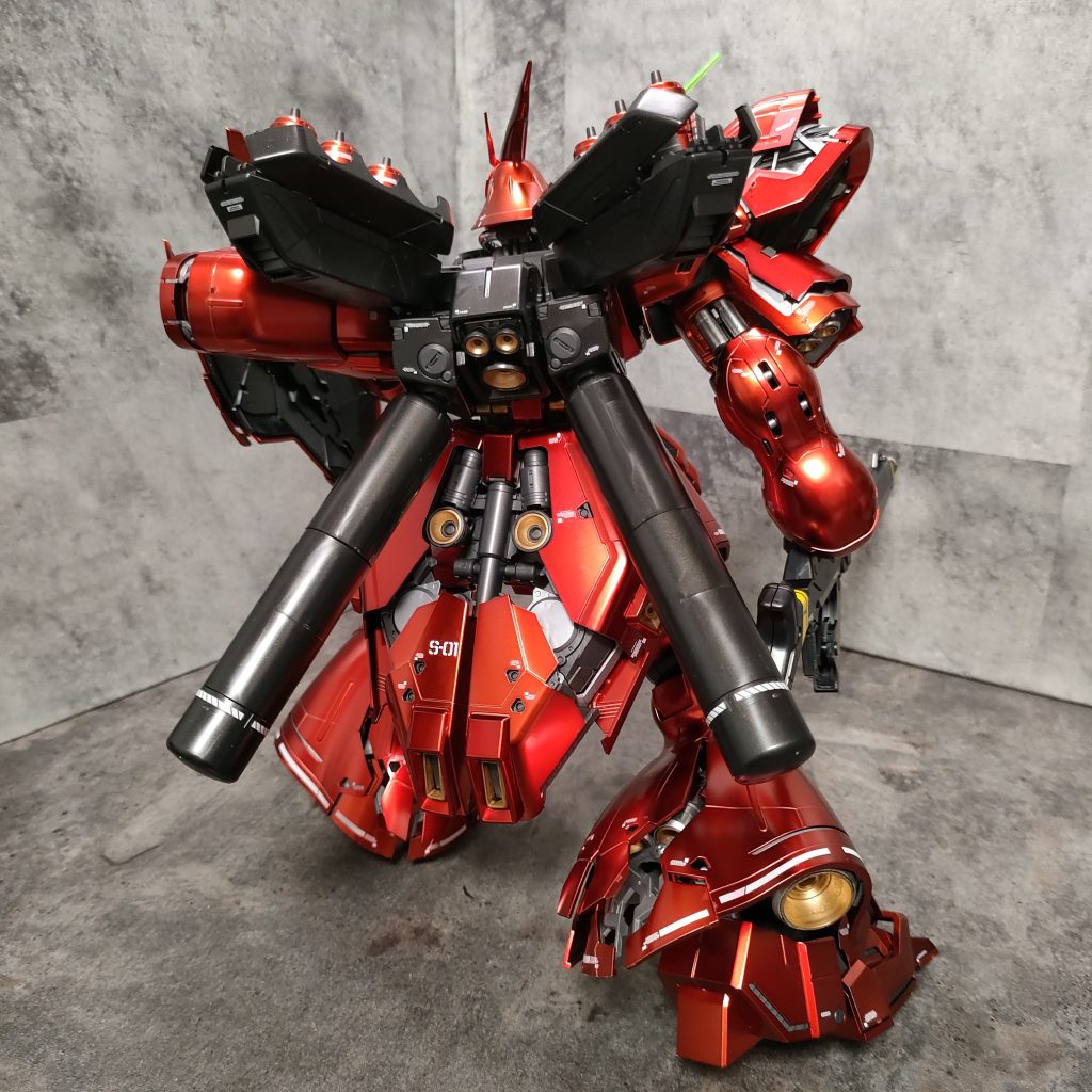 バックもテラテラ！