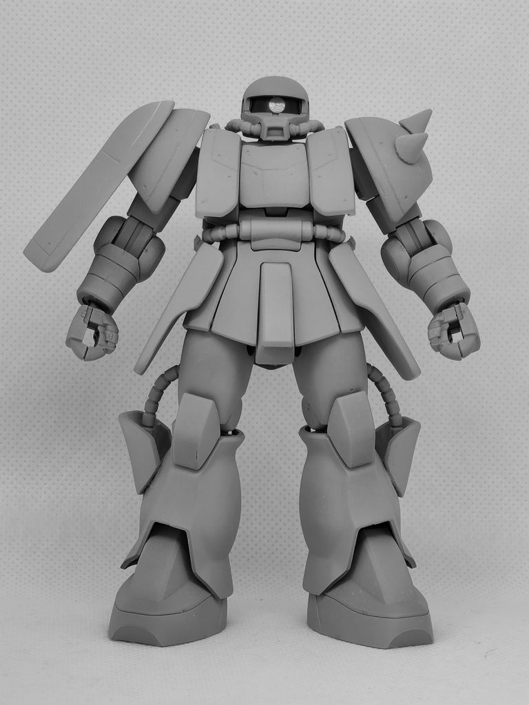 装甲追加後、グレーサフ塗装