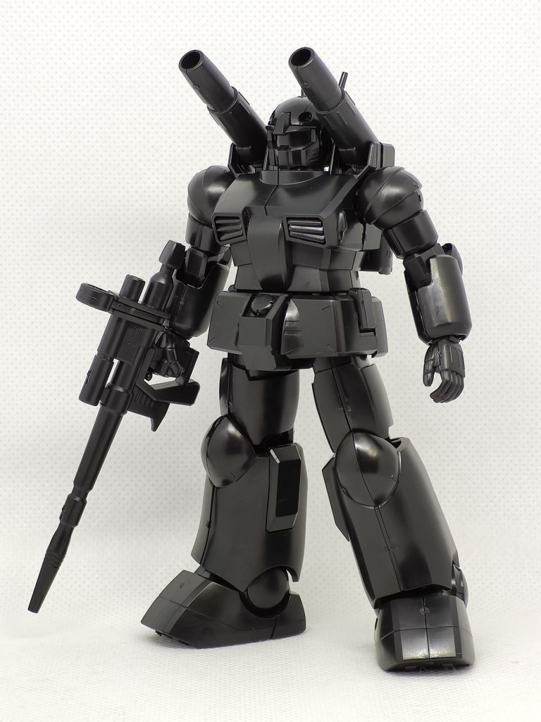 素組状態（今回はエコプラ版なので真っ黒状態です）