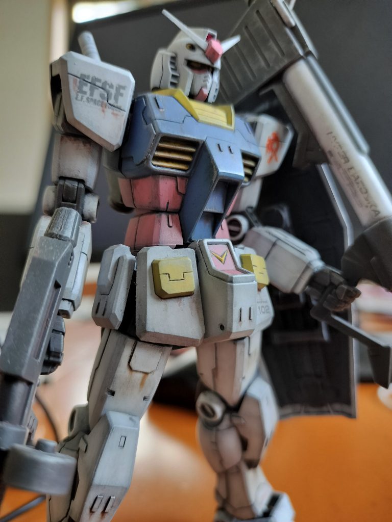 汚しは自分なりに満足。