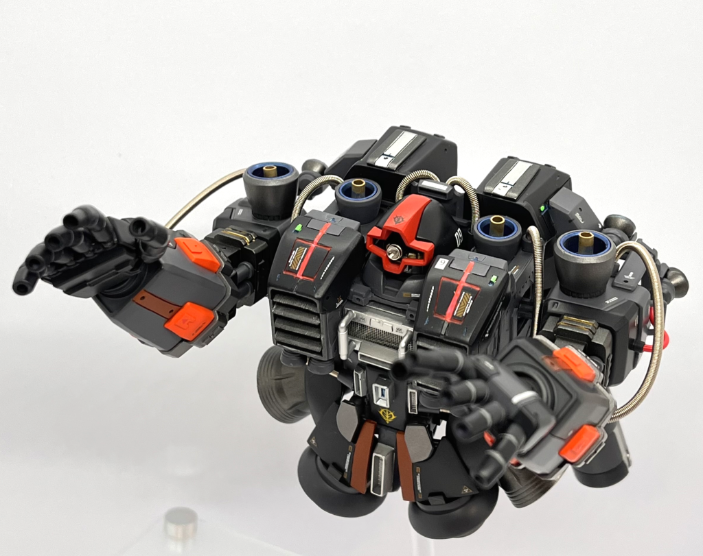 胸部が印象的で初めてメッシュを使用しました。