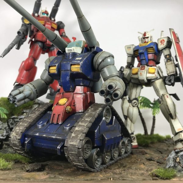 MG ガンタンク オリジナル改修品 完成品 ガンプラ - プラモデル