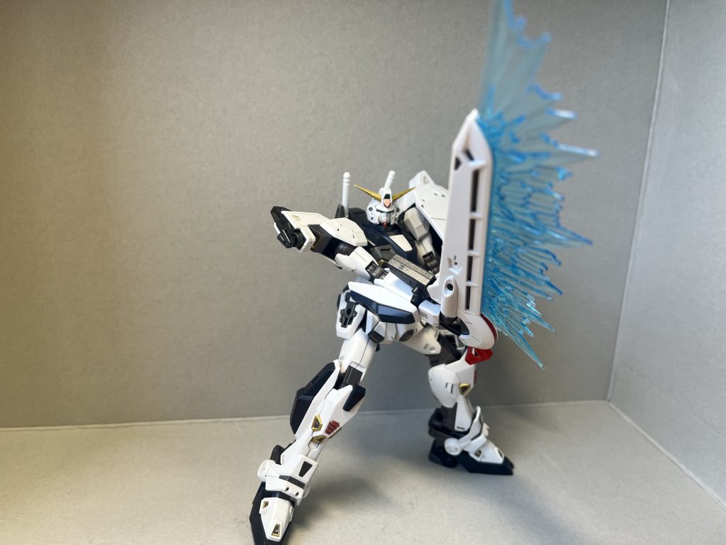 両手持ちはなかなか厳しかったです。