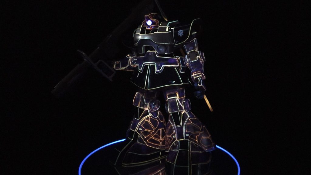 MG ドム(クリアカラー)　蛍光塗装–3枚目/制作者：セリカ3