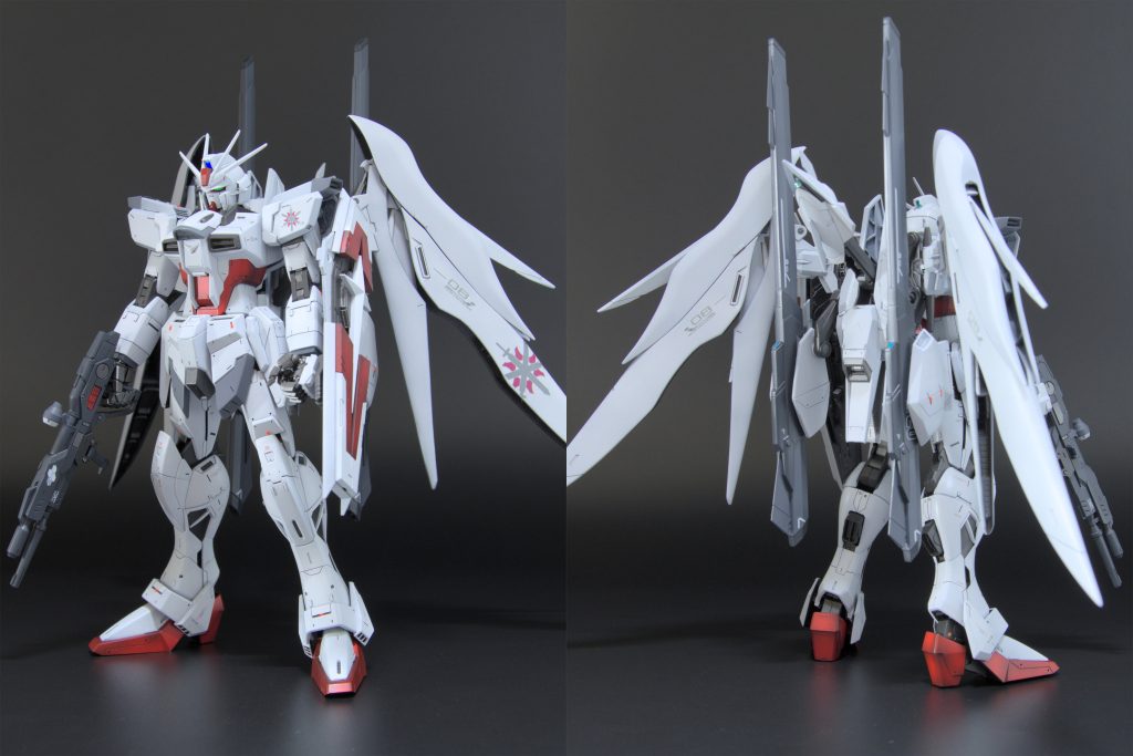 MG インパルスガンダムブランシュ–3枚目/制作者:Hase205