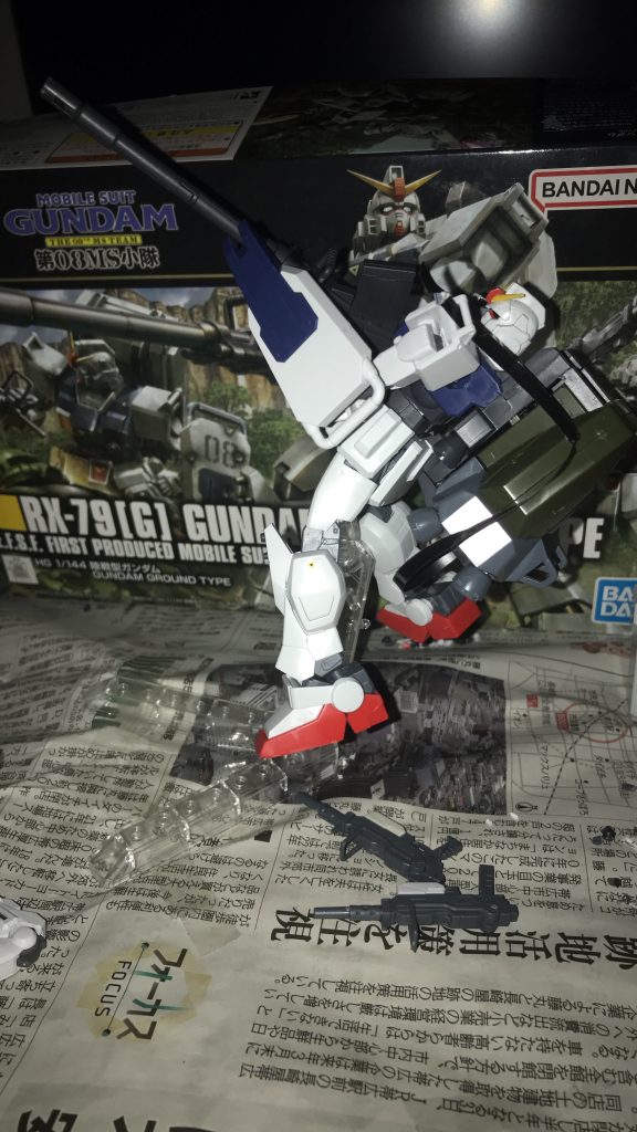 降下させながら180ミリキャノンを撃たせました