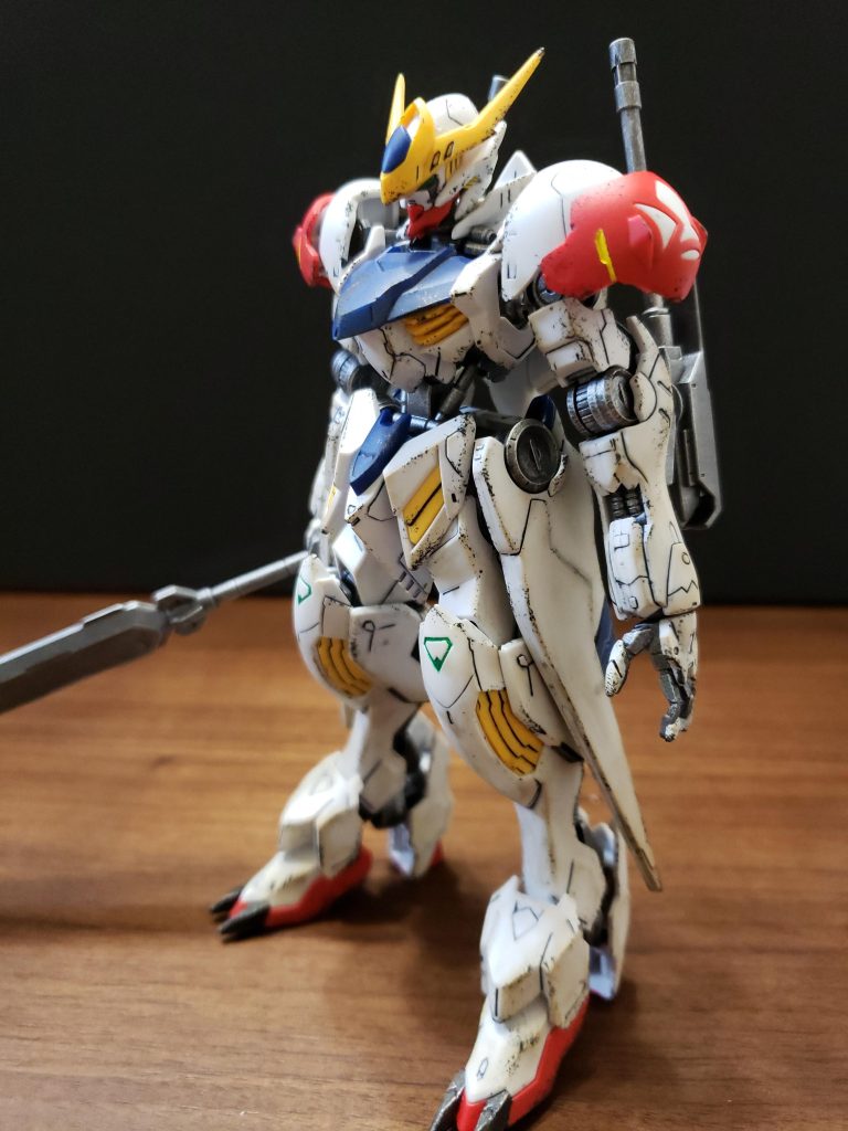 角のシャープ化、チッピング、部分塗装、ウェザリングマスターで汚し…たのですが、薄すぎてカメラにうつらないレベル 