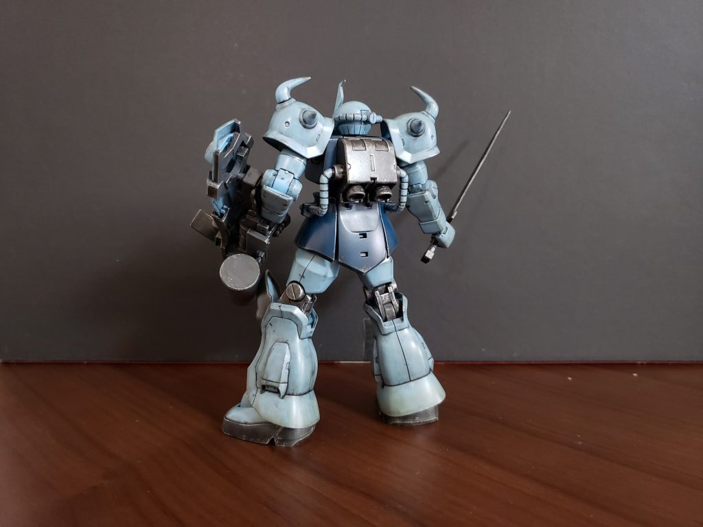 グフカスタム　ウェザリング–5枚目/制作者：kuyan