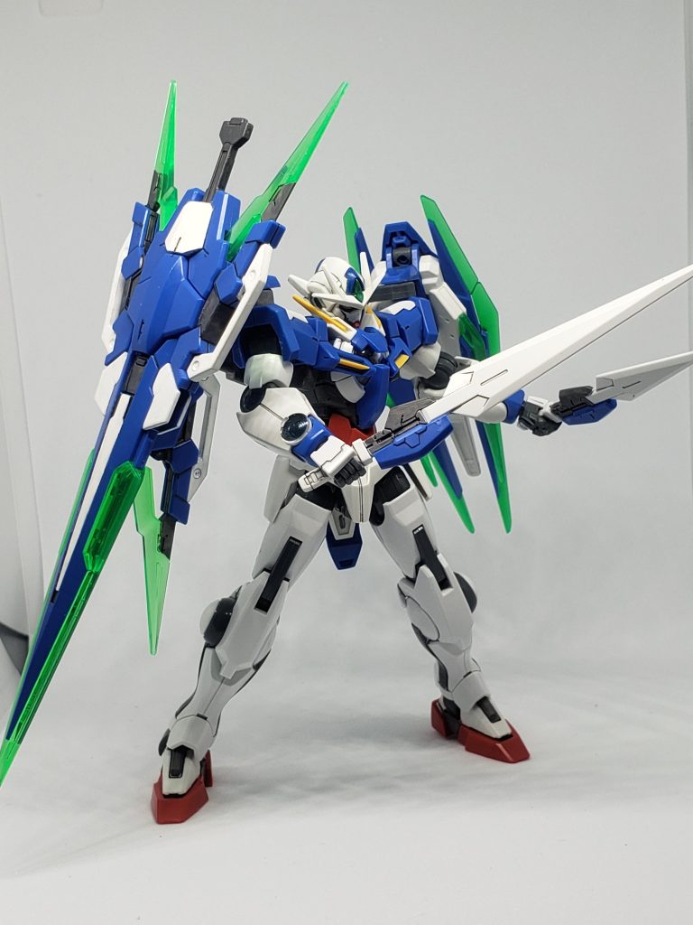 [設定３]ドライブ接続、起動確認…。皆の緊張が一気に高まる‼️ 奇しくもこの時、操縦桿を握るのはあのグラハム・エイカーの子孫であった❗太陽炉から粒子が流れ、機体を覆う。その時‼️