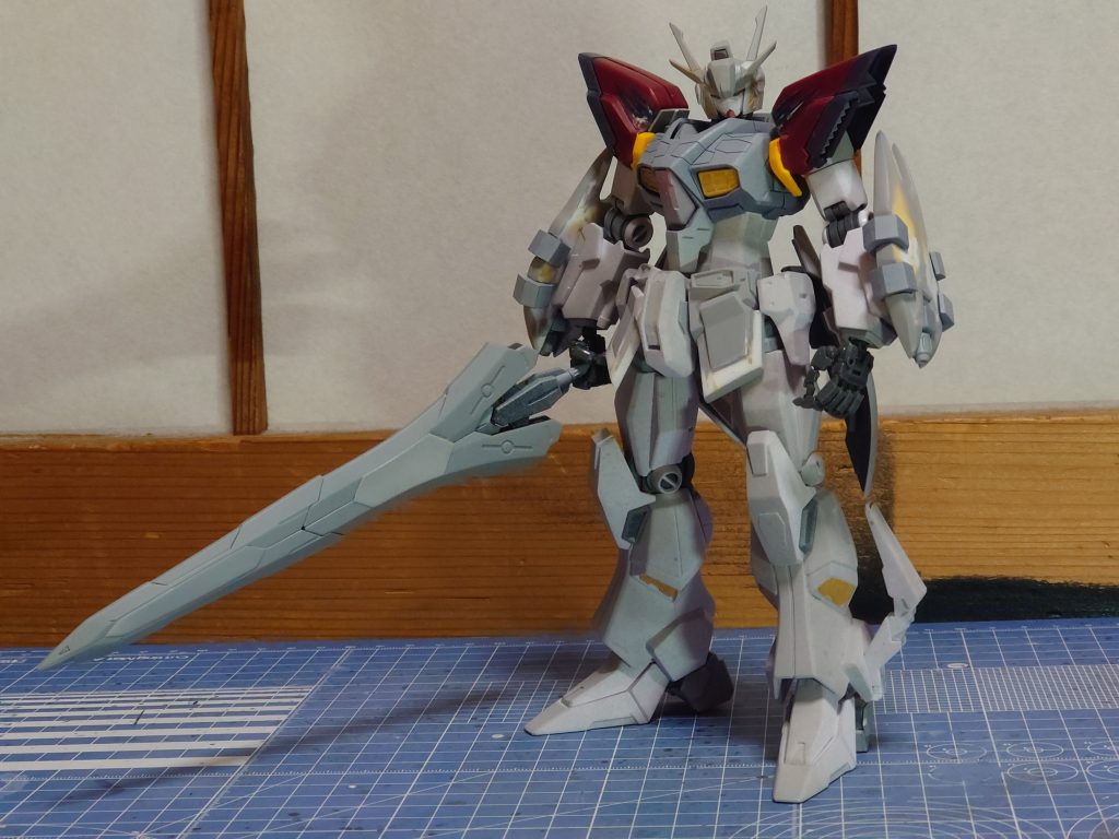 中の人の途中経過写真