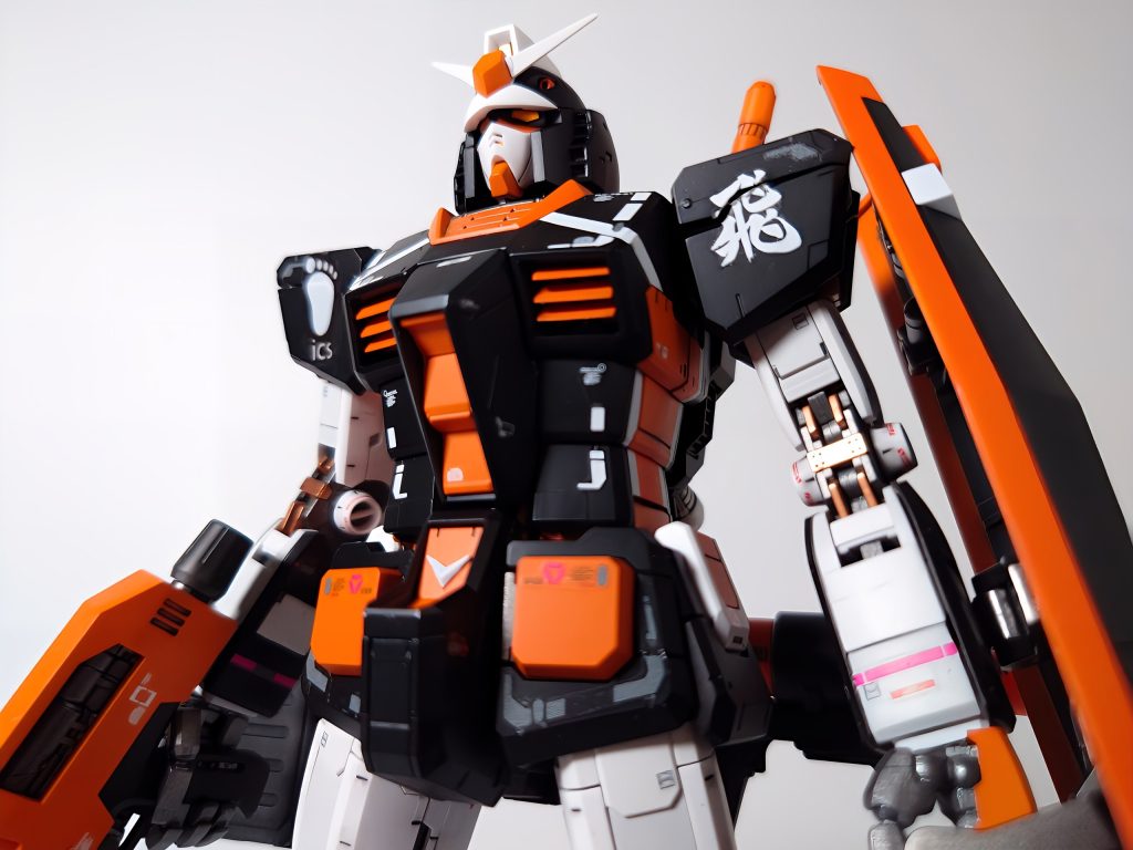 肩アーマーにもお手製のデカールを(知らない人には本当に何のこっちゃ？なんだろうなぁ…今回はスイマセン)