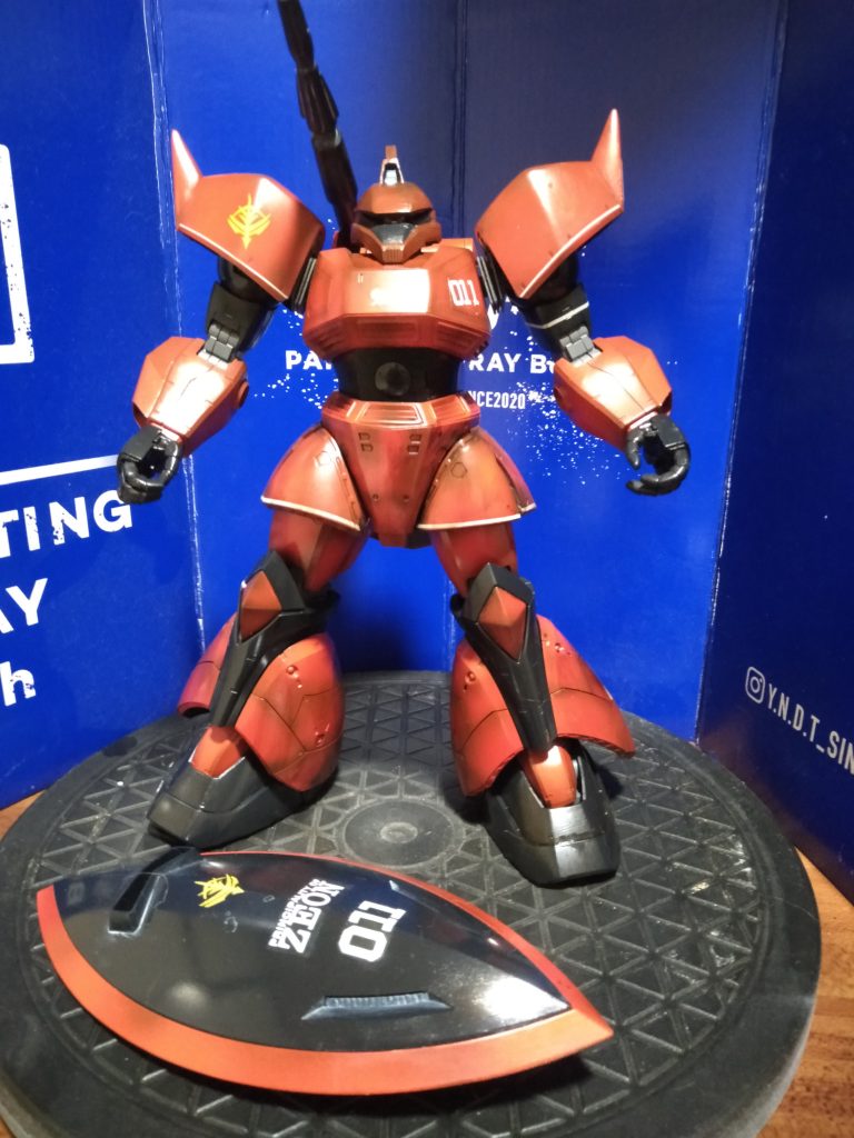 MGゲルググキャノン ジョニー・ライデン専用機 実はイングリット・0専用機–2枚目/制作者:猫親父