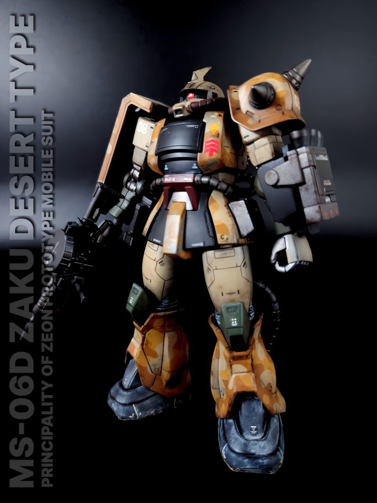 部分的に迷彩塗装してます。キット自体にはこれといって手を加えてません。(いつもの事)