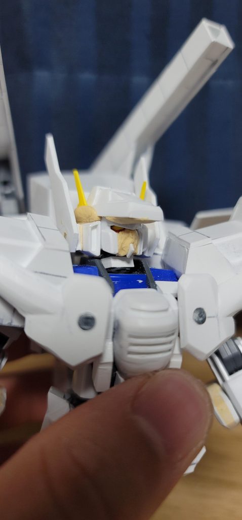 ワセリンで保護した後、整形してます。