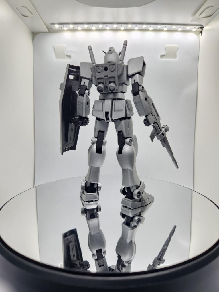 背面から。やっぱりプロポーション素晴らしいと思います。EG恐るべしです。