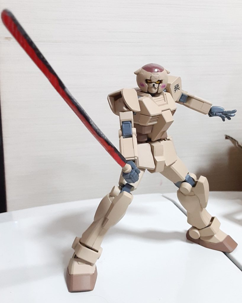 お仕置きの一撃！鮭とばサーベル！