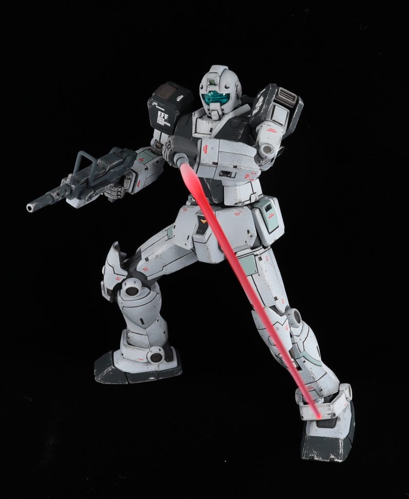 ジム　ホワイトディンゴ隊仕様–5枚目/制作者：シン