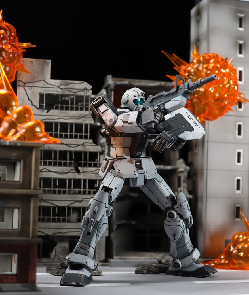 ジム　ホワイトディンゴ隊仕様–7枚目/制作者：シン