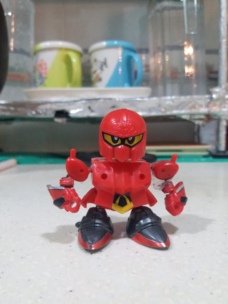 BB戦士 麗騎士レッドウォーリア（邪道可動）–2枚目/制作者：LUNLUN（邪道可動）