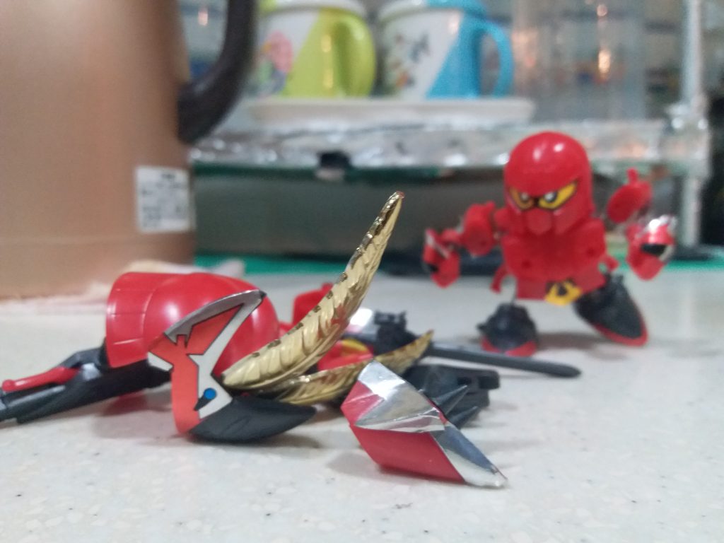 BB戦士 麗騎士レッドウォーリア（邪道可動）–4枚目/制作者：LUNLUN（邪道可動）